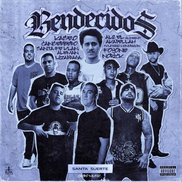 BENDECIDOS (ft Norick, Foyone, Solitario Mondragón, Santa Fe Klan, Akapellah, Al2 (El Aldeano), Toño Lizárraga, Alemán, Kase.O y Santa Suerte)