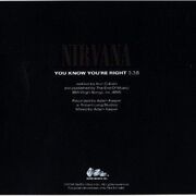 You Know You're Right