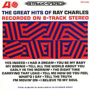 The Great Hits Of Ray Charles Recorded On 8-track Stereo