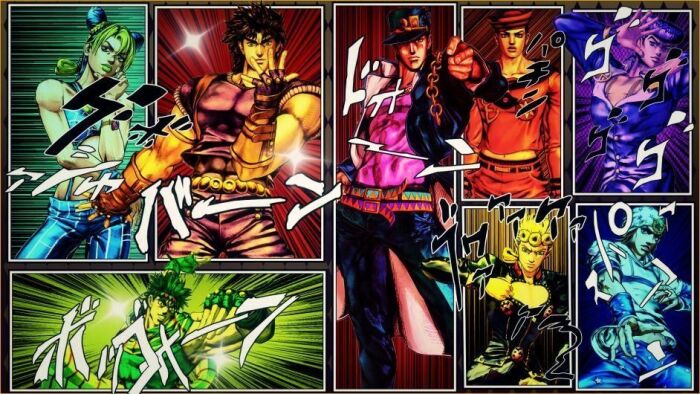 Animações japonesas são para vencedores - Torture dance! Mangá:JoJo no  Kimyou na Bouken Part 5: Ougon no Kaze (Vento Áureo) ~Cris